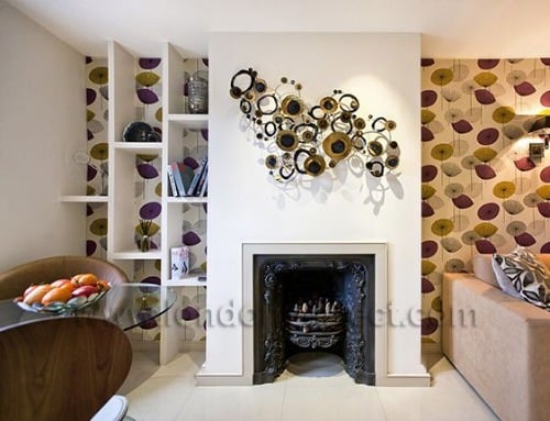 MayFair Dining Room Fireplace London Perfect Vacation Rental