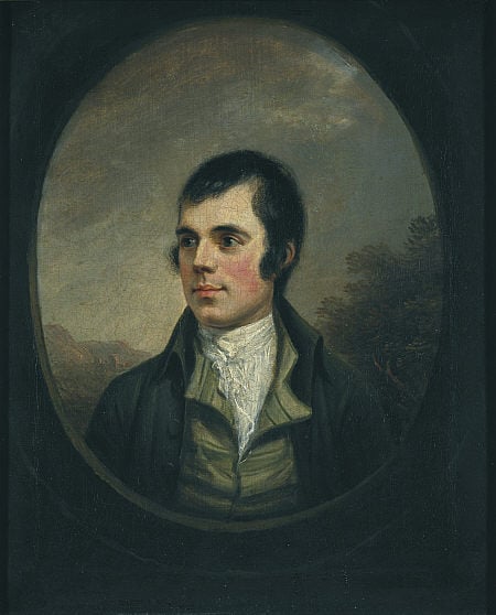 Portrait of Robert Burns