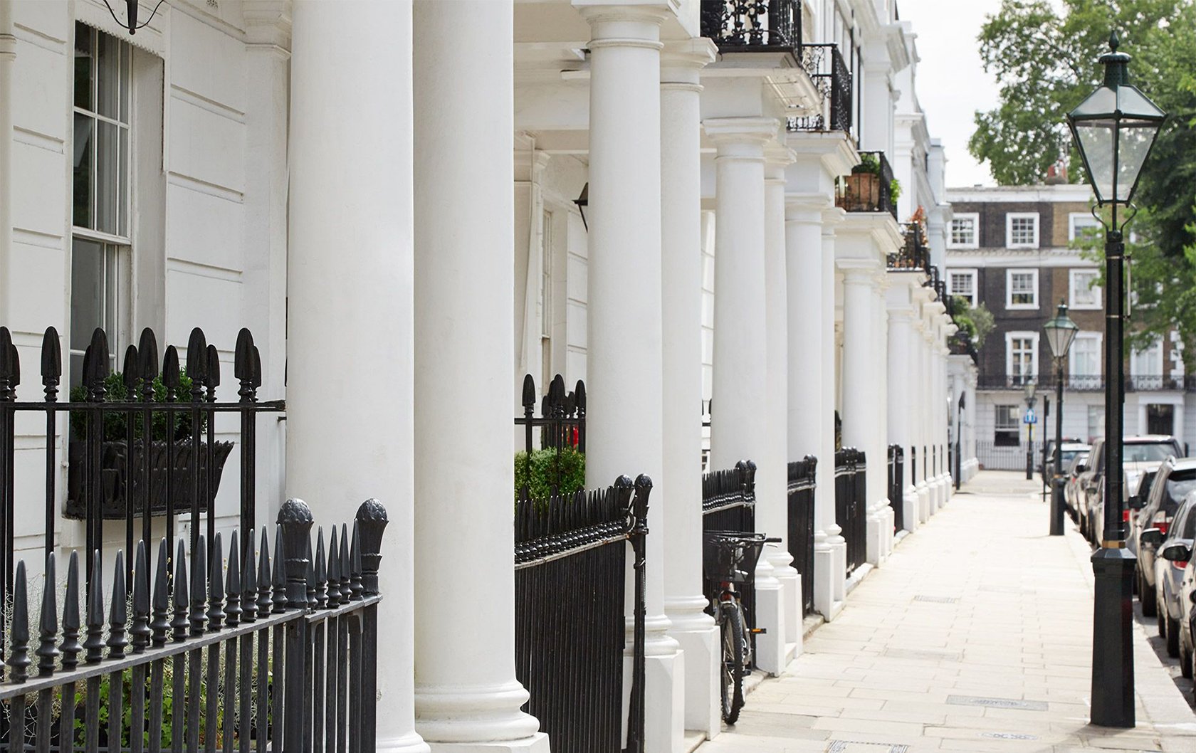 Charming Kensington in London